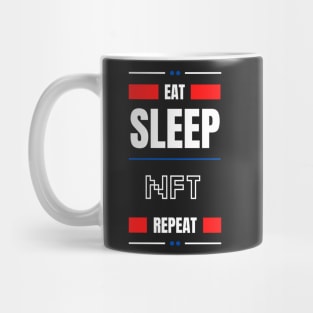 Eat Sleep Nft Repeat Mug